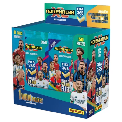 2027 Panini Adrenalyn XL FIFA 365 Booster doboz