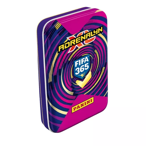 2027 Panini Adrenalyn XL FIFA 365 Pocket Fémdoboz - VIOLET