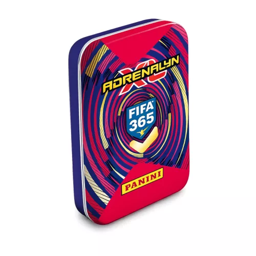 2027 Panini Adrenalyn XL FIFA 365 Pocket Fémdoboz - RED