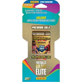   2027 Panini Adrenalyn XL FIFA 365 Ecoblister Premium GOLD csomag