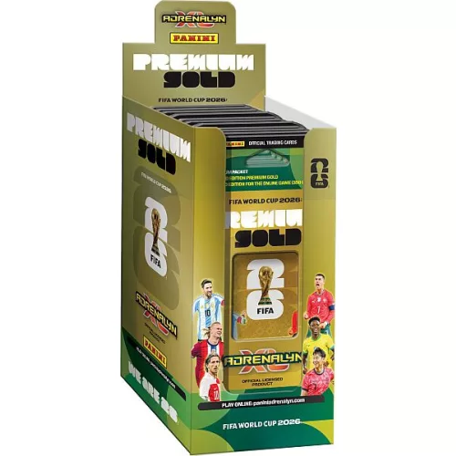 2026 FIFA World Cup Adrenalyn Premium Gold Box