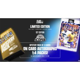   2025 Club Legacyz Icons Football (Soccer) First Edition Hobby box