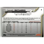 2020 Topps Chrome Formula 1 Racing  #9 Daniel Ricciardo