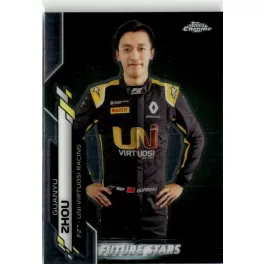 2020 Topps Chrome Formula 1 Racing  #43 Guanyu Zhou