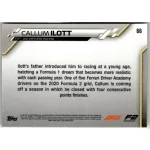2020 Topps Chrome Formula 1 Racing  #66 Callum Ilott