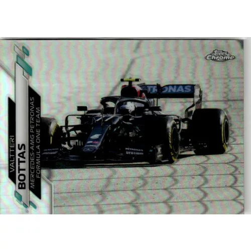 2020 Topps Chrome Formula 1 Racing Refractor #22 Valtteri Bottas