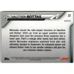 2020 Topps Chrome Formula 1 Racing Refractor #22 Valtteri Bottas