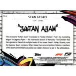 2020 Topps Chrome Formula 1 Racing Track Tags #TT-13 Sean Gelael