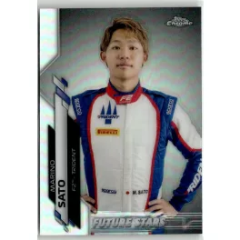 2020 Topps Chrome Formula 1 Racing Refractor #56 Marino Sato