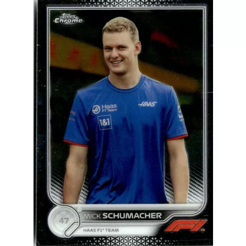 2022 Topps Chrome Formula 1 Racing  #71 Mick Schumacher