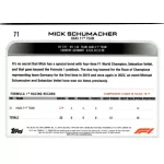 2022 Topps Chrome Formula 1 Racing  #71 Mick Schumacher