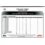 2022 Topps Chrome Formula 1 Racing  #105 Franz Tost