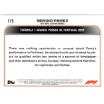 2022 Topps Chrome Formula 1 Racing  #175 Sergio Perez