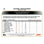 2022 Topps Chrome Formula 1 Racing  #37 Daniel Ricciardo