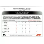 2022 Topps Chrome Formula 1 Racing  #74 Kevin Magnussen