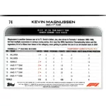 2022 Topps Chrome Formula 1 Racing  #74 Kevin Magnussen