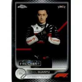 2022 Topps Chrome Formula 1 Racing  #200 Zhou Guanyu