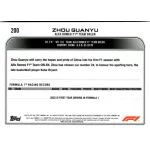 2022 Topps Chrome Formula 1 Racing  #200 Zhou Guanyu