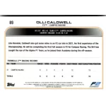 2022 Topps Chrome Formula 1 Racing  #89 Olli Caldwell