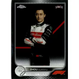 2022 Topps Chrome Formula 1 Racing  #65 Zhou Guanyu