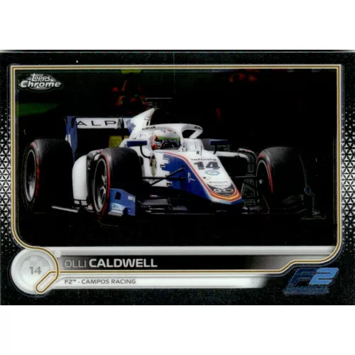 2022 Topps Chrome Formula 1 Racing  #141 Olli Caldwell