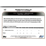 2022 Topps Chrome Formula 1 Racing  #147 Enzo Fittipaldi