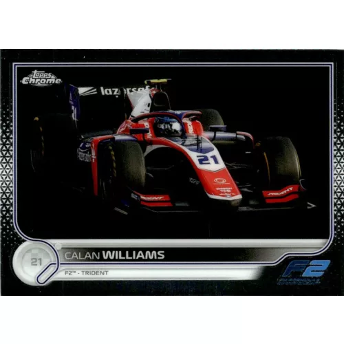 2022 Topps Chrome Formula 1 Racing  #146 Calan Williams