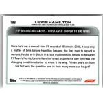 2022 Topps Chrome Formula 1 Racing  #198 Lewis Hamilton