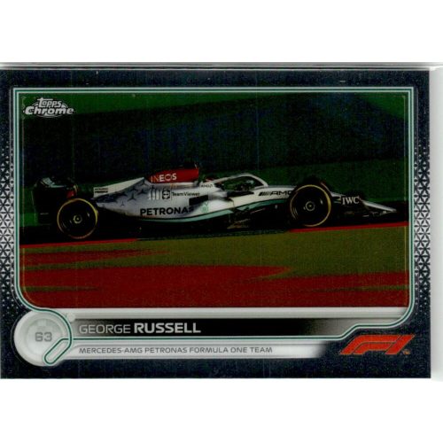 2022 Topps Chrome Formula 1 Racing  #112 George Russell
