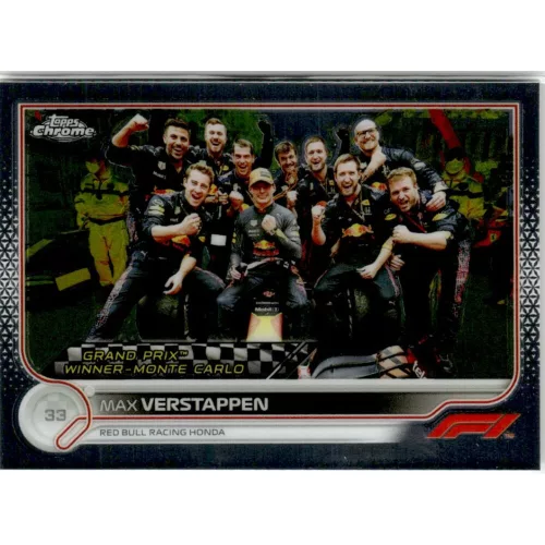 2022 Topps Chrome Formula 1 Racing  #155 Max Verstappen
