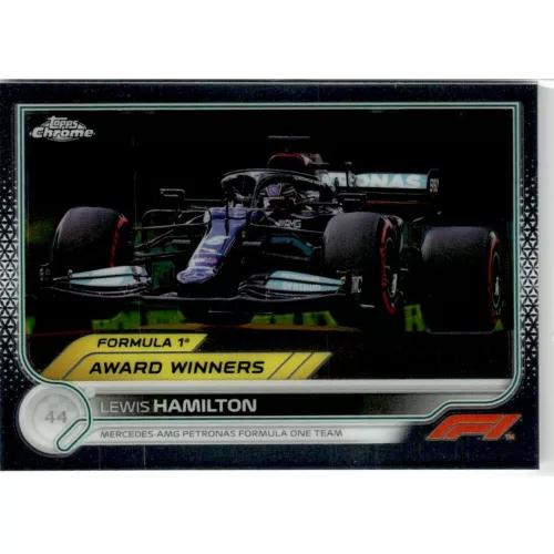 2022 Topps Chrome Formula 1 Racing  #198 Lewis Hamilton