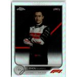 2022 Topps Chrome Formula 1 Racing Refractor #65 Zhou Guanyu