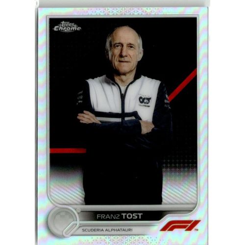 2022 Topps Chrome Formula 1 Racing Refractor #105 Franz Tost