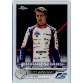   2022 Topps Chrome Formula 1 Racing Refractor #93 Richard Verschoor