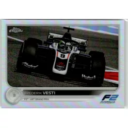  2022 Topps Chrome Formula 1 Racing Refractor #137 Frederik Vesti
