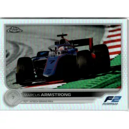   2022 Topps Chrome Formula 1 Racing Refractor #136 Marcus Armstrong