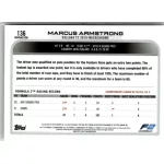 2022 Topps Chrome Formula 1 Racing Refractor #136 Marcus Armstrong