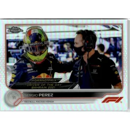   2022 Topps Chrome Formula 1 Racing Refractor #173 Sergio Perez