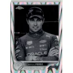 2022 Topps Chrome Formula 1 Racing B&W RayWave Refractor #24 Sergio Perez