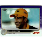 2022 Topps Chrome Formula 1 Racing Purple Refractor #38 Daniel Ricciardo
