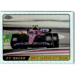   2022 Topps Chrome Formula 1 Racing 1968 Topps Hot Rods #T68-EO Esteban Ocon