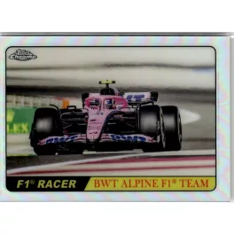   2022 Topps Chrome Formula 1 Racing 1968 Topps Hot Rods #T68-EO Esteban Ocon