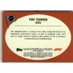 2022 Topps Chrome Formula 1 Racing 1968 Topps Hot Rods #T68-YT Yuki Tsunoda