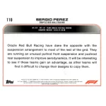2022 Topps Formula 1 Racing  #110 Sergio Perez