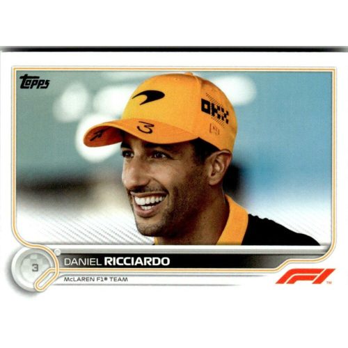 2022 Topps Formula 1 Racing  #38 Daniel Ricciardo
