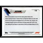 2021 Topps Chrome Formula 1 Racing  #170 Alex Albon