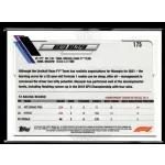 2021 Topps Chrome Formula 1 Racing  #175 Nikita Mazepin