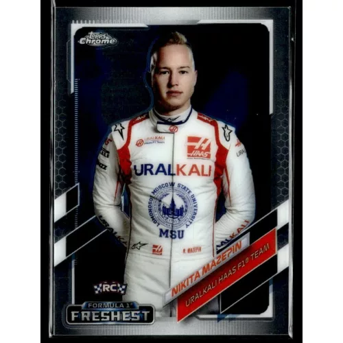 2021 Topps Chrome Formula 1 Racing  #175 Nikita Mazepin