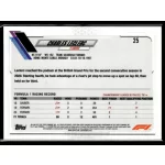 2021 Topps Chrome Formula 1 Racing  #25 Charles Leclerc