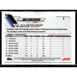 2021 Topps Chrome Formula 1 Racing  #3 Max Verstappen
